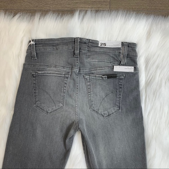 Joe's Jeans Hello Icon Grey Ashlie Skinny Jeans - Picture 13 of 15
